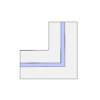 GypsoCOMETE Angle elemento a "L"