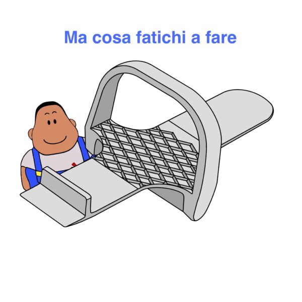 Alza lastre a staffa modello americano