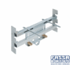 Supporto Lavabo Sospeso Con Raccordi M-F Da 1/2