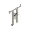 Supporto bidet sospeso con raccordi