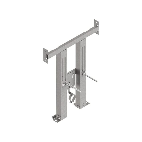 Supporto bidet sospeso con flange universali