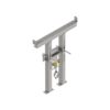 Supporto bidet sospeso con raccordi