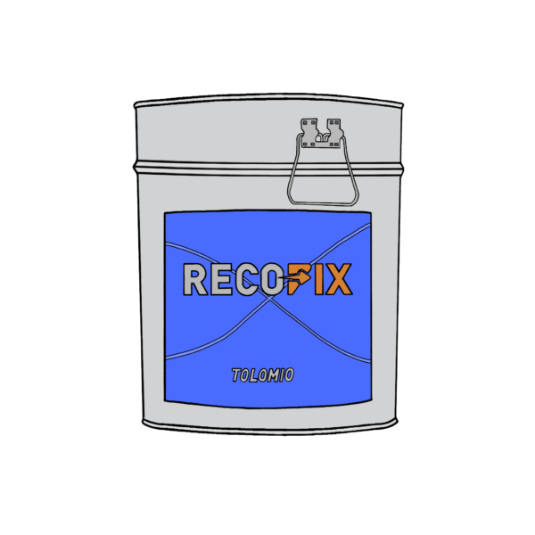 Sigillante bituminoso per fughe stradali RECOFIX, secchio da 7 kg
