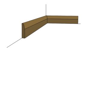 ACQUAMARINA battiscopa in PVC