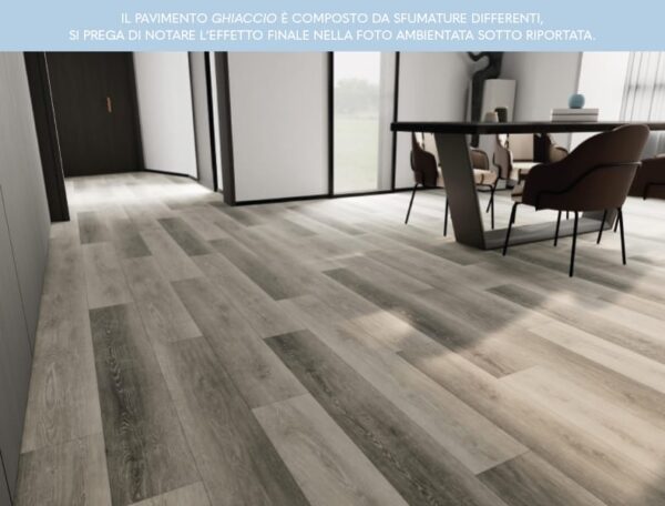 GHIACCIO battiscopa in PVC