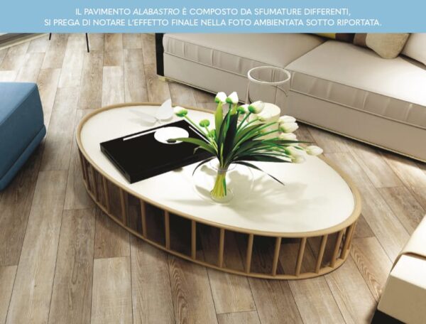 ALABASTRO battiscopa in PVC
